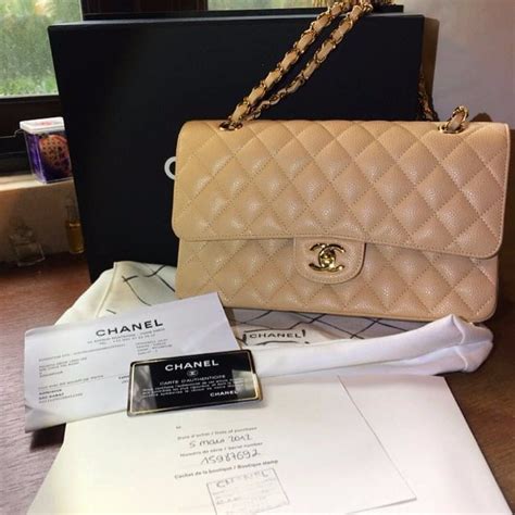 beige chanel bag replica|authentic copy of chanel handbags.